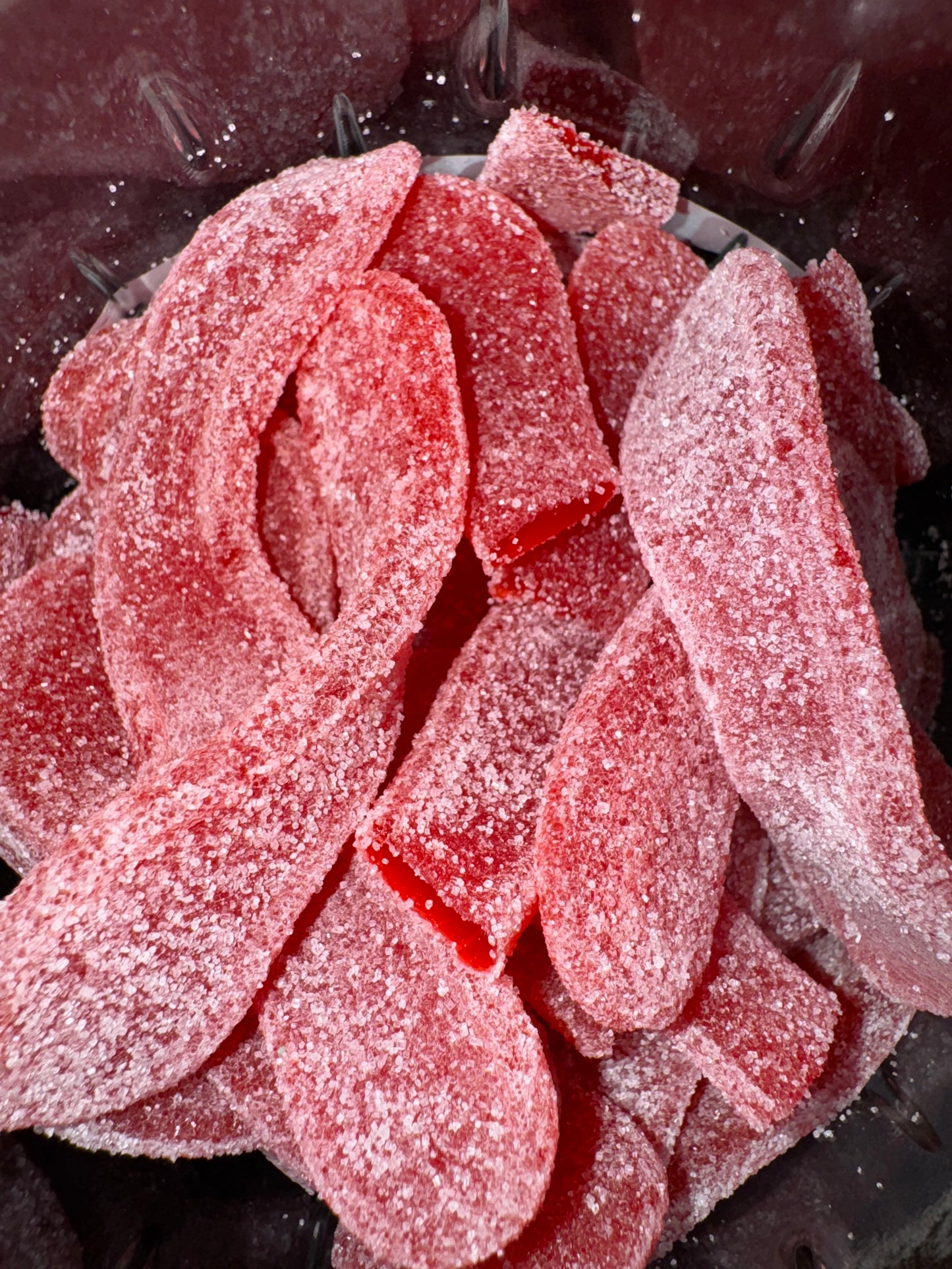 Langues Fraise acide