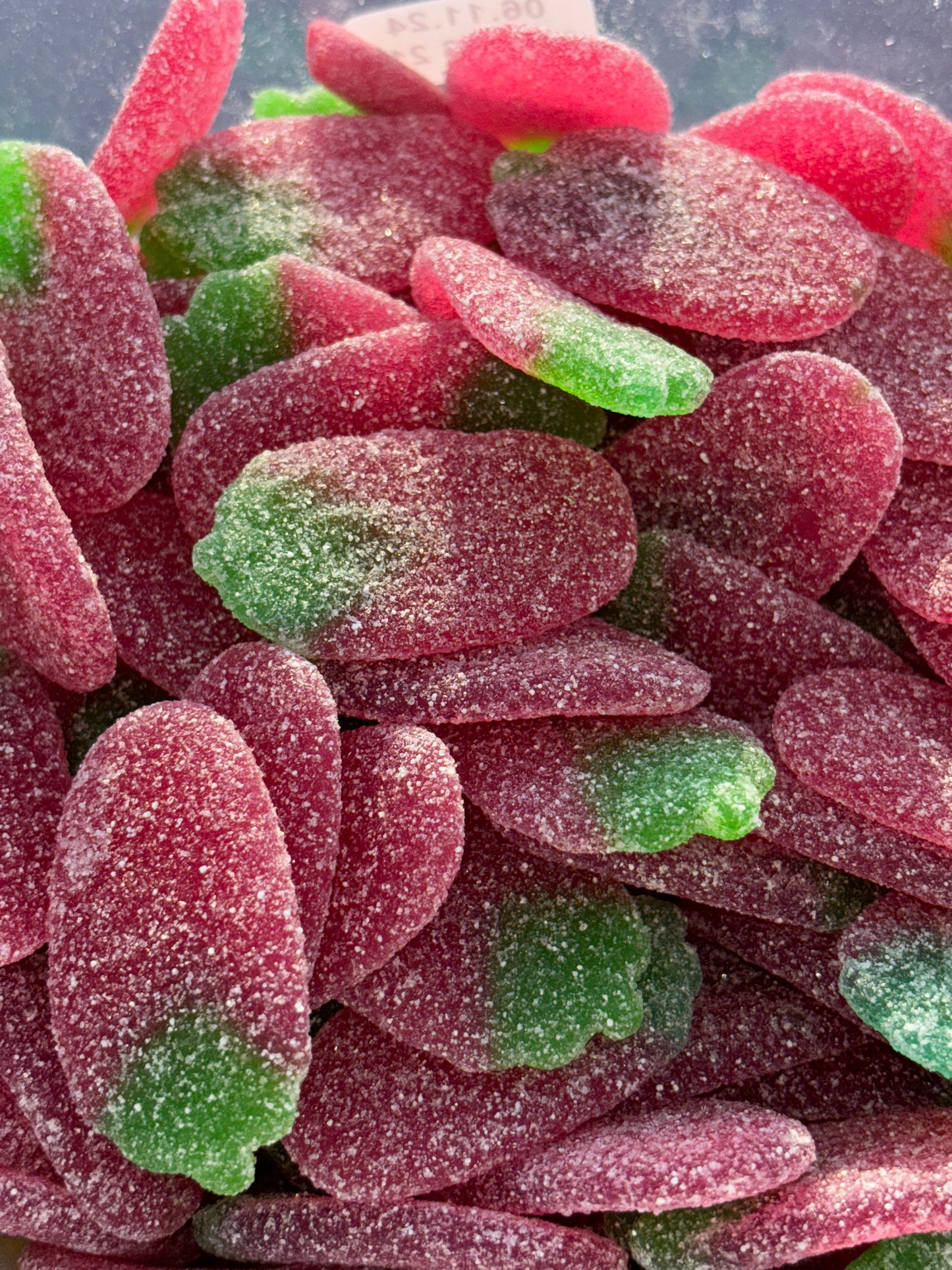 Fraises acidulées